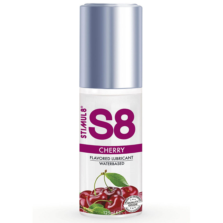 Лубрикант STIMUL8 S8 с вкус на череша, 125 мл