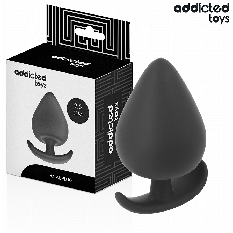ADDICTED TOYS анална тапа XL от силикон, 9,5 см
