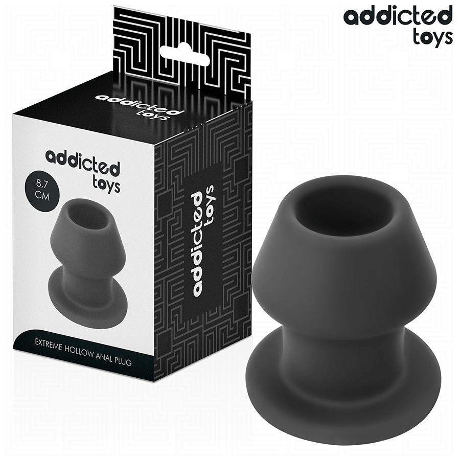 ADDICTED TOYS Extreme Hollow силиконова анална тапа, размер M