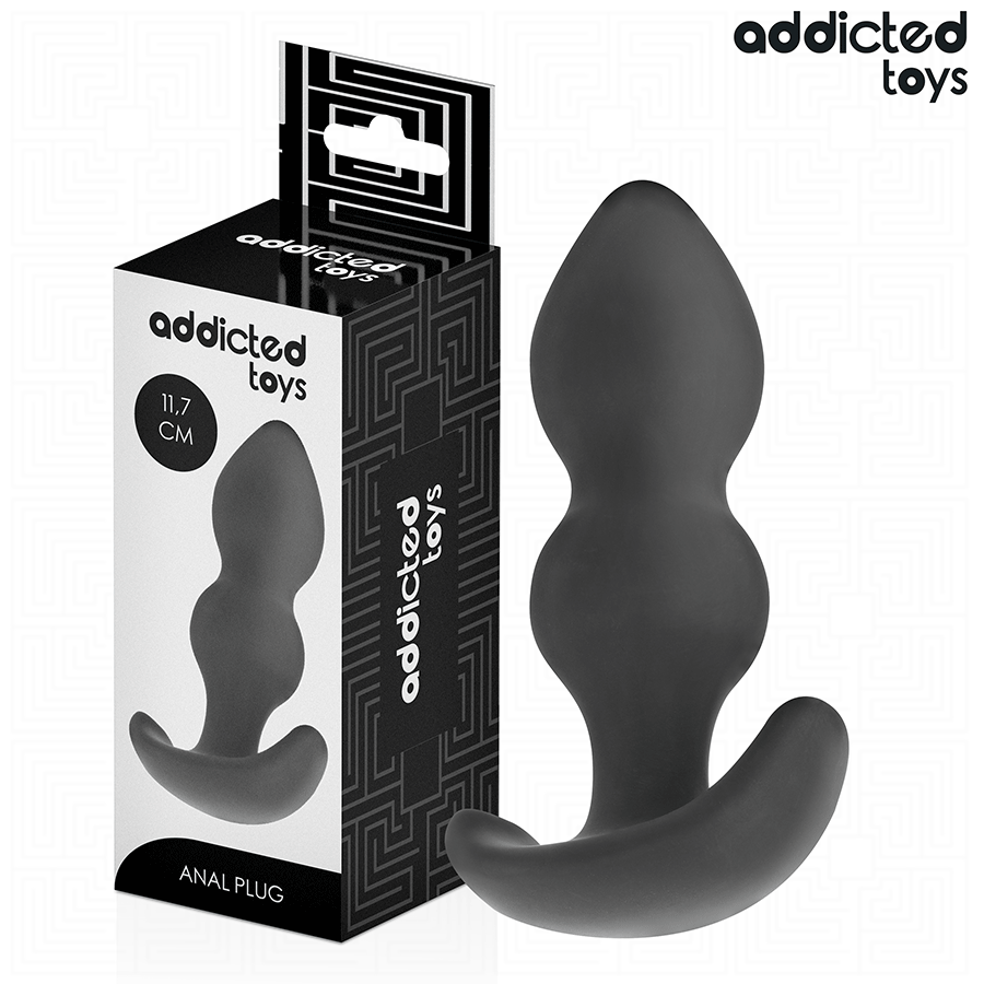 Силиконова анална тапа ADDICTED TOYS, размер L