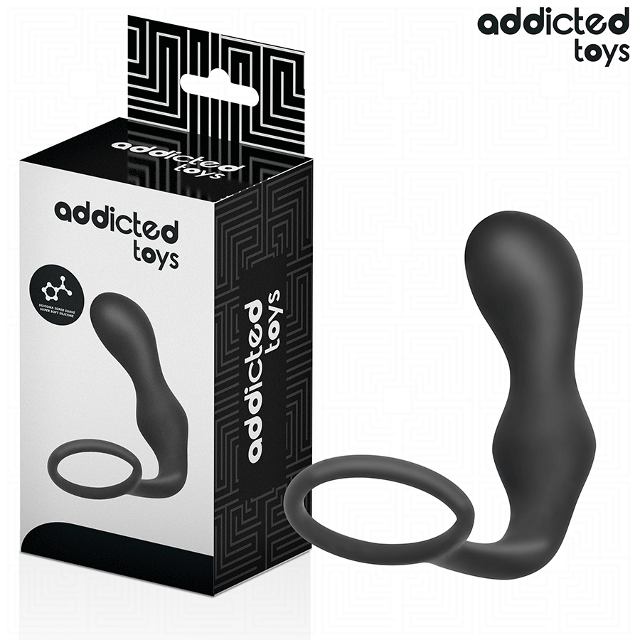 ADDICTED TOYS анална тапа с пръстен Model 3