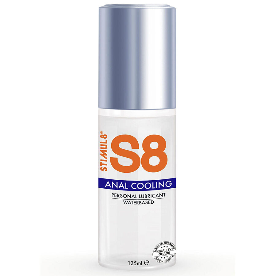 Анален лубрикант STIMUL8 S8 с охлаждащ ефект, 125 ml