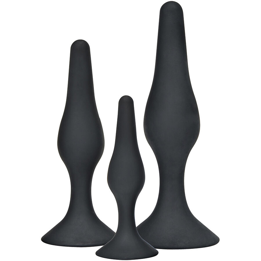 Комплект TOYJOY Curvy Companions с 3 анални тапи