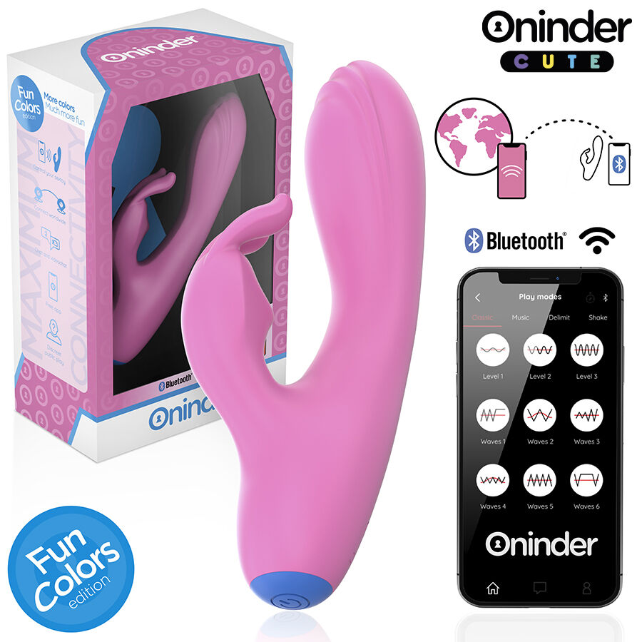 ONINDER CUTE Love Bunny вибратор с управление чрез приложение