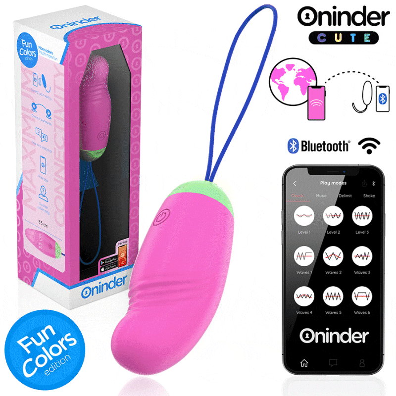 ONINDER CUTE Love Pleasure стимулатор за клитор с вибрации и ротация