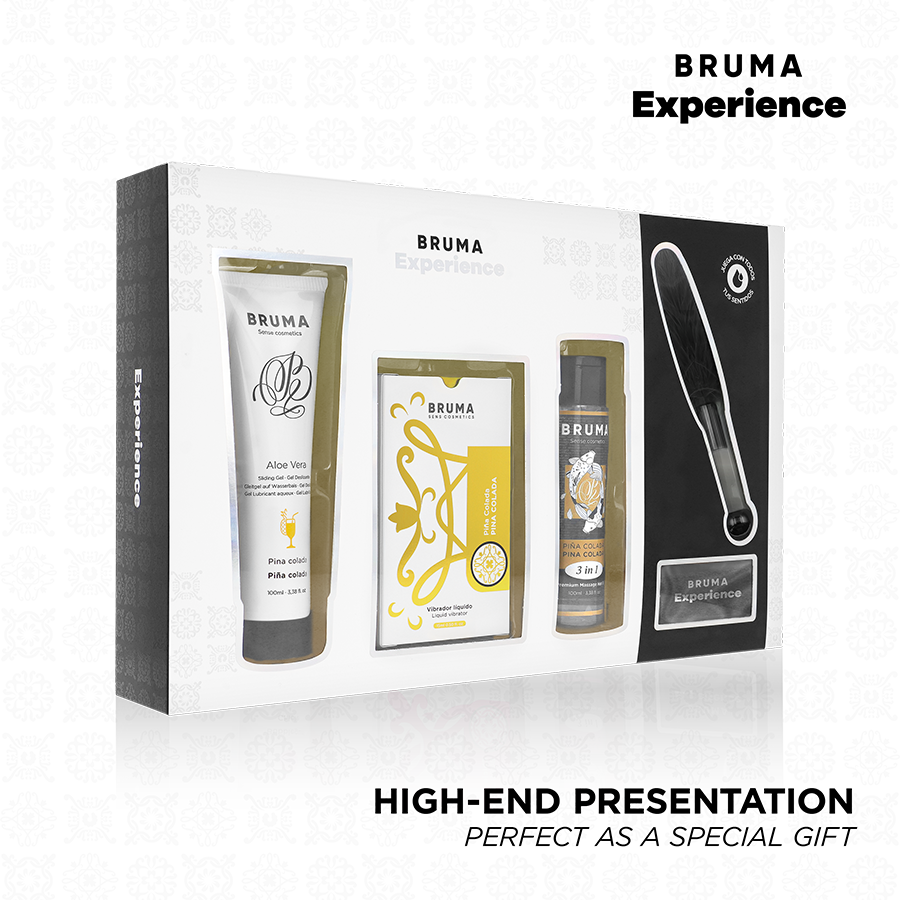 Подаръчен комплект за масаж BRUMA Xperience Pina Colada Sweet Temptation