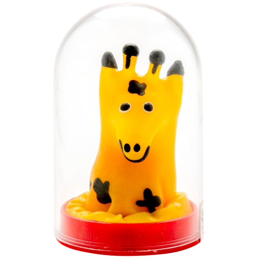 CONDOMERIE Giraffe: ръчно рисуван шеговит презерватив с жираф като забавен еротичен подарък