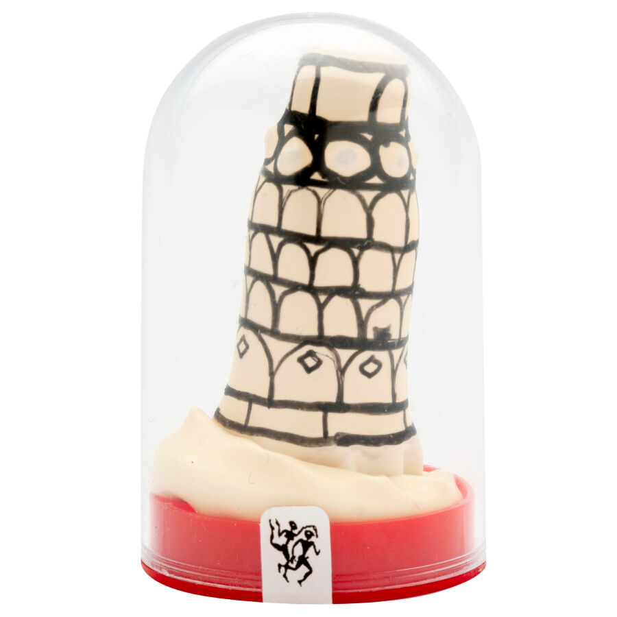 CONDOMERIE Pisa Tower, ръчно рисуван оригинален подарък за възрастни