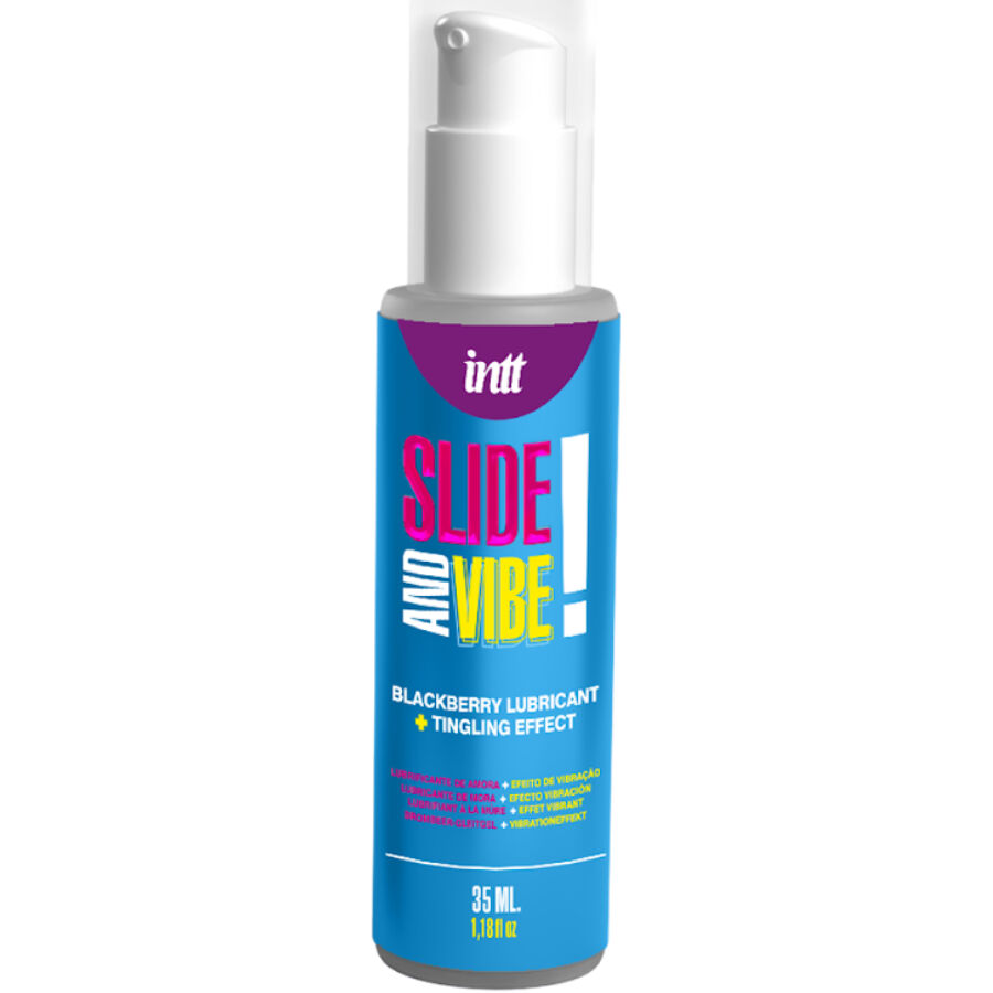 INTT RELEASES Kissable лубрикант с вкус на къпина, 35 ml