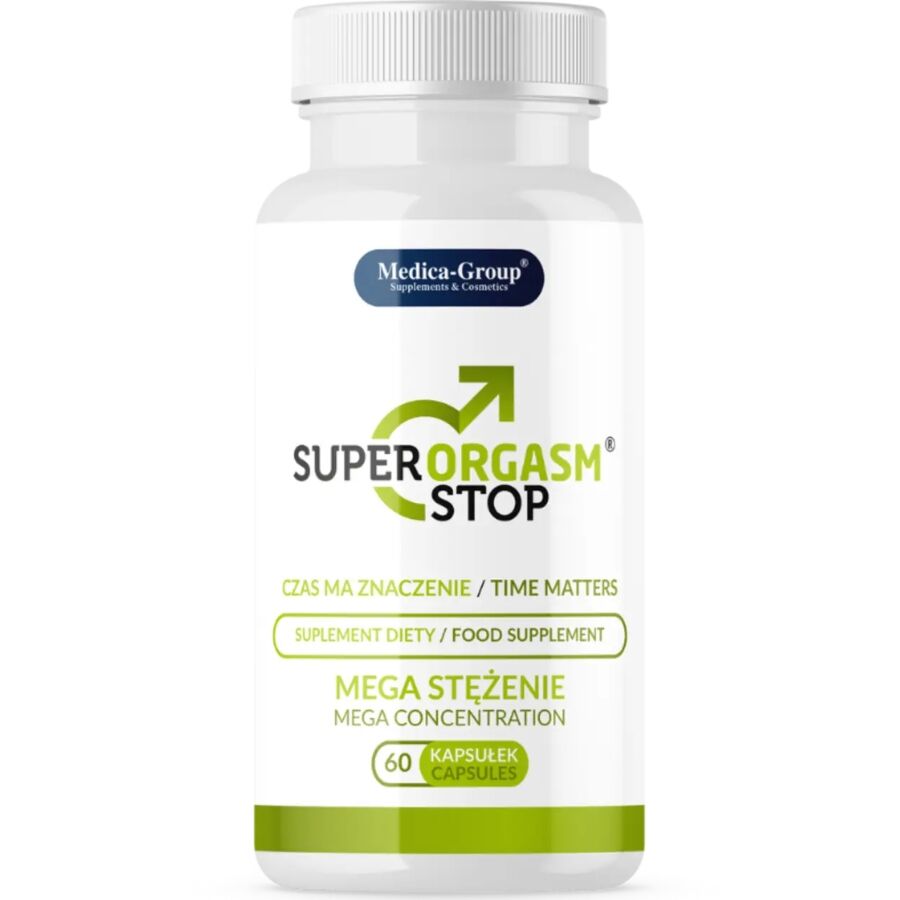 Хранителна добавка MEDICA GROUP Super Orgasm Stop, 60 капсули