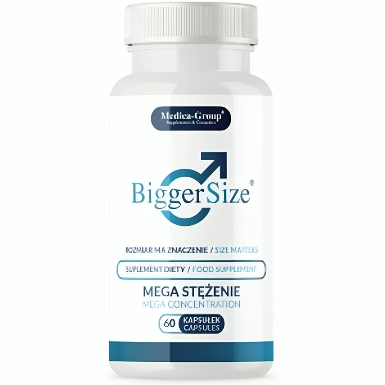 MEDICA GROUP Bigger Size хранителна добавка, 60 капсули