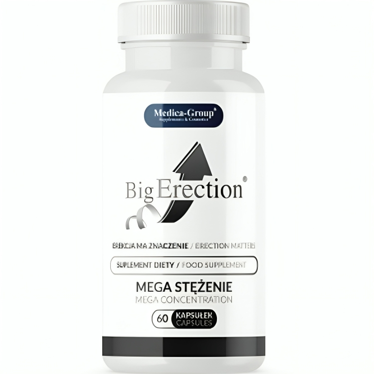 MEDICA GROUP Big Erection хранителна добавка, 60 капсули