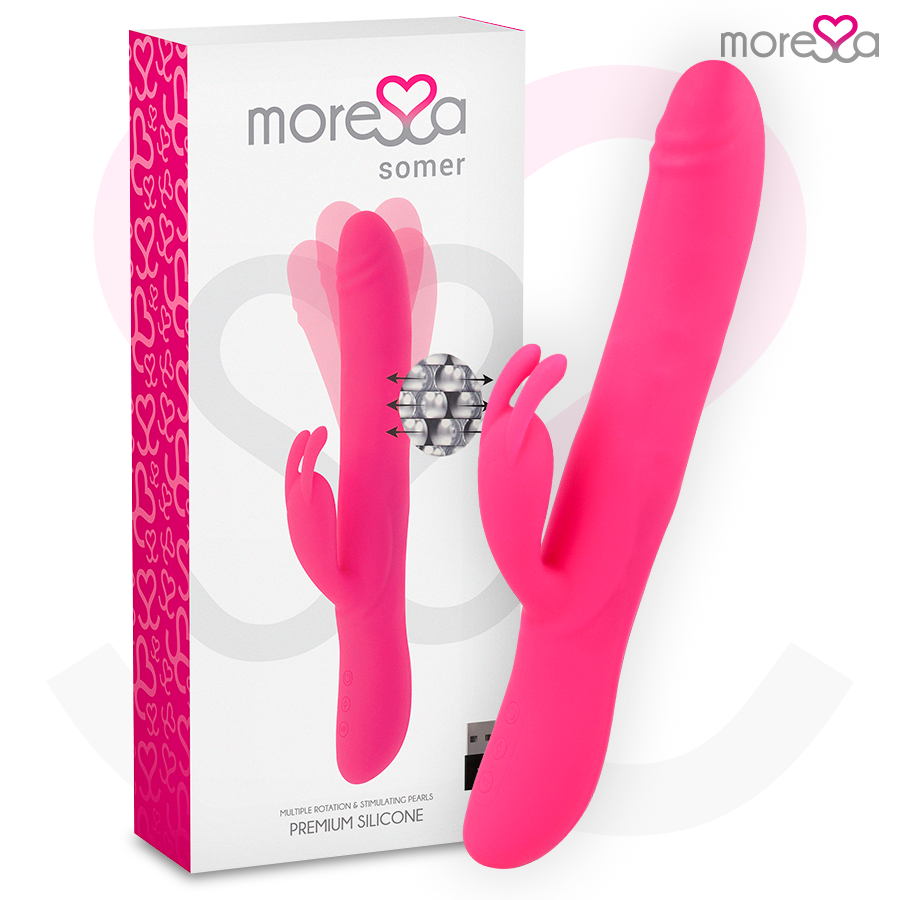 Вибратор MORESSA SOMER с въртене