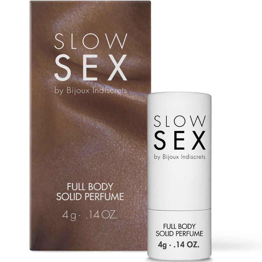 Твърд парфюм за тяло Bijoux Slow Sex с аромат на кокос