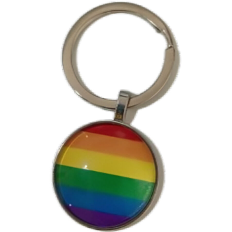 Ключодържател PRIDE с дъгово знаме