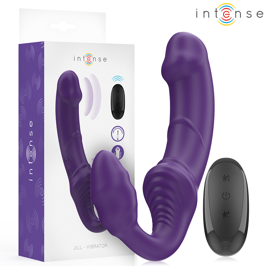 Вибратор за G точка INTENSE Jill с дистанционно управление, 20 cm