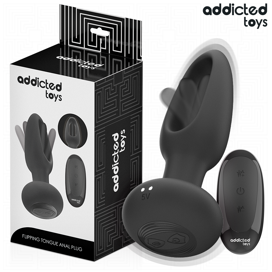 Вибрираща анална тапа ADDICTED TOYS с дистанционно управление