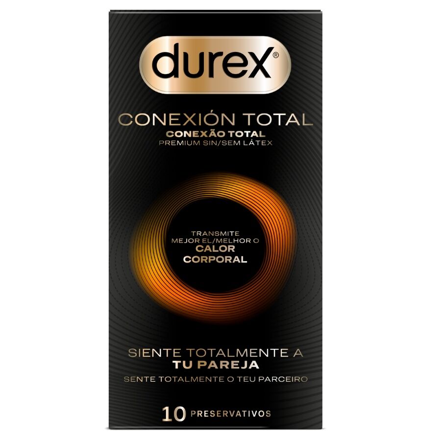 Презервативи Durex Total Connection Ultra Fine Plus без латекс, 10 броя