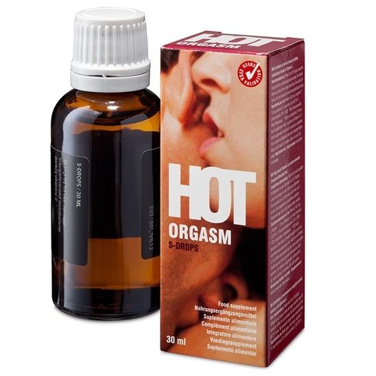 Cobeco Hot Orgasm Drops, еротични капки, 30 ml