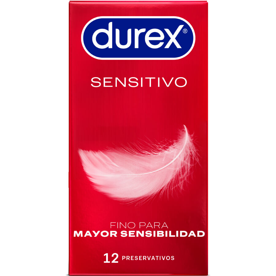 Тънки презервативи Durex Sensitive, 12 броя