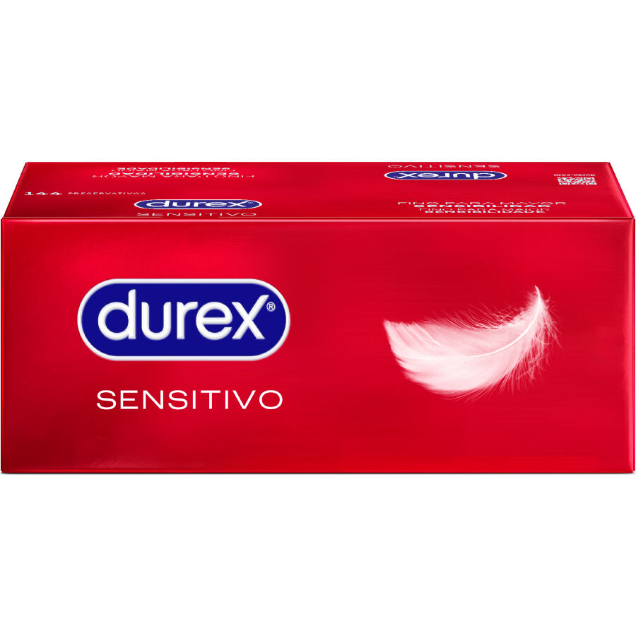 Тънки презервативи Durex Sensitive, 144 броя