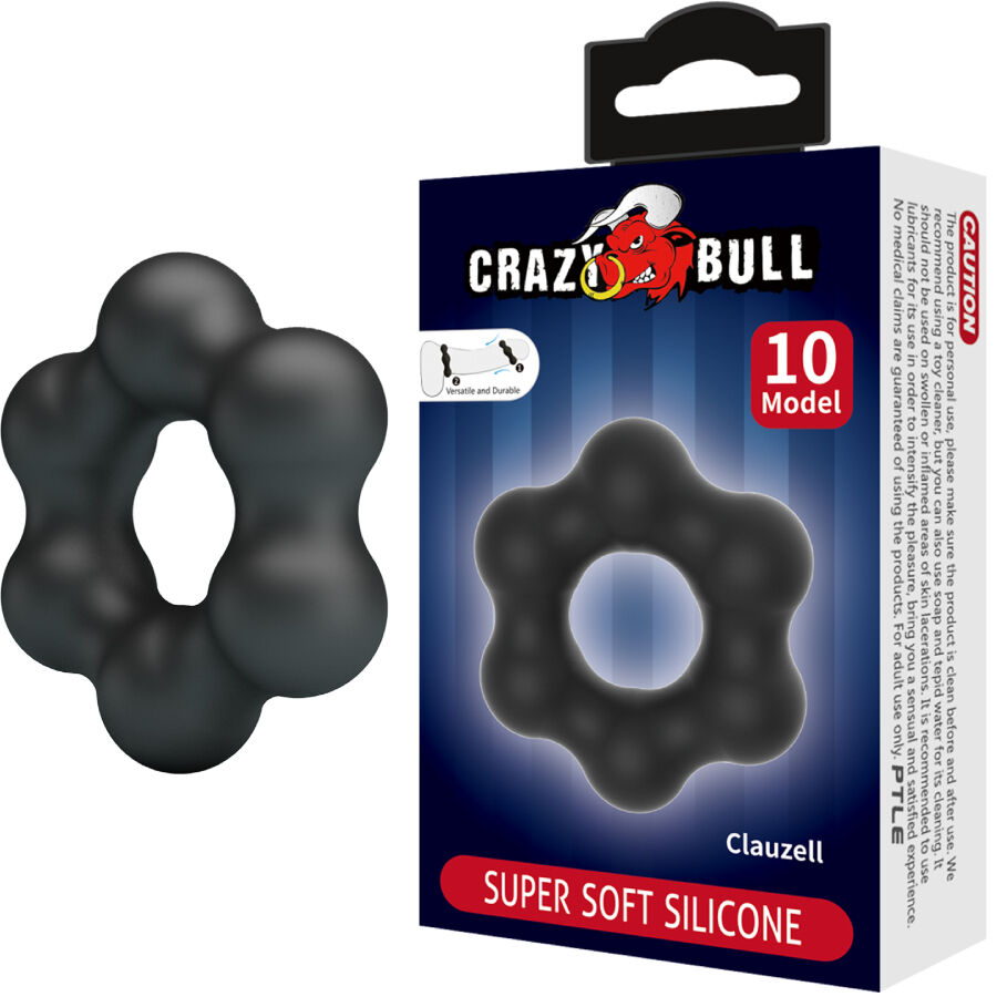 Crazy Bull Clauzell Model 10 пенисен пръстен без вибрации