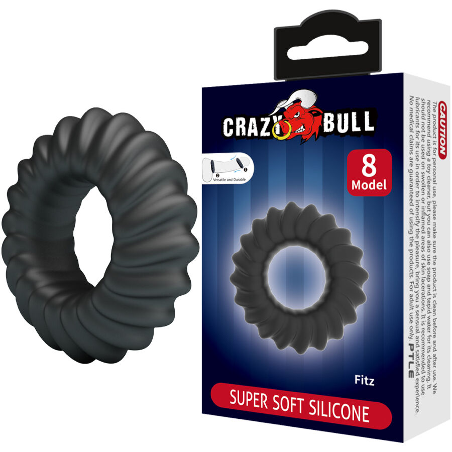 Пръстен за пенис без вибрации Crazy Bull Fitz Model 8