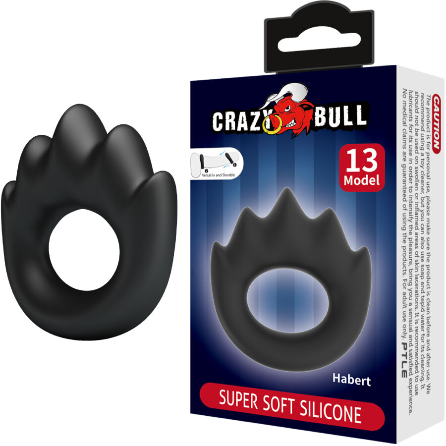 CRAZY BULL Habert Model 13 пенис ринг без вибрации