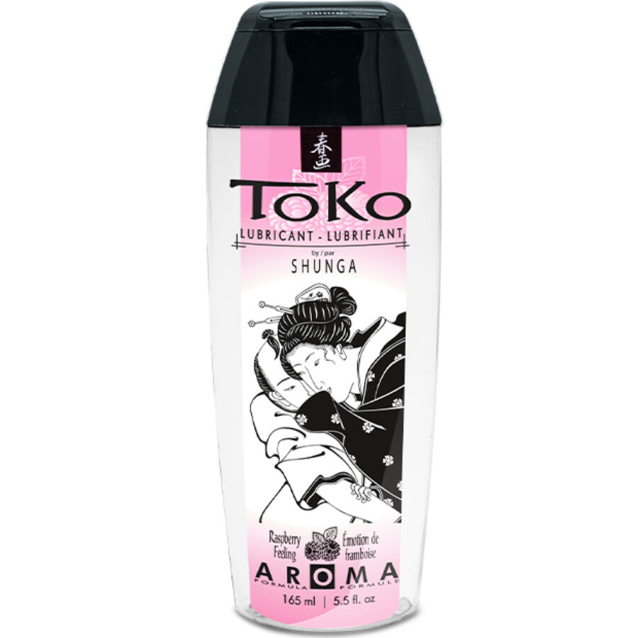 Лубрикант Shunga Toko Raspberry Emotion с вкус на малина, 165 мл