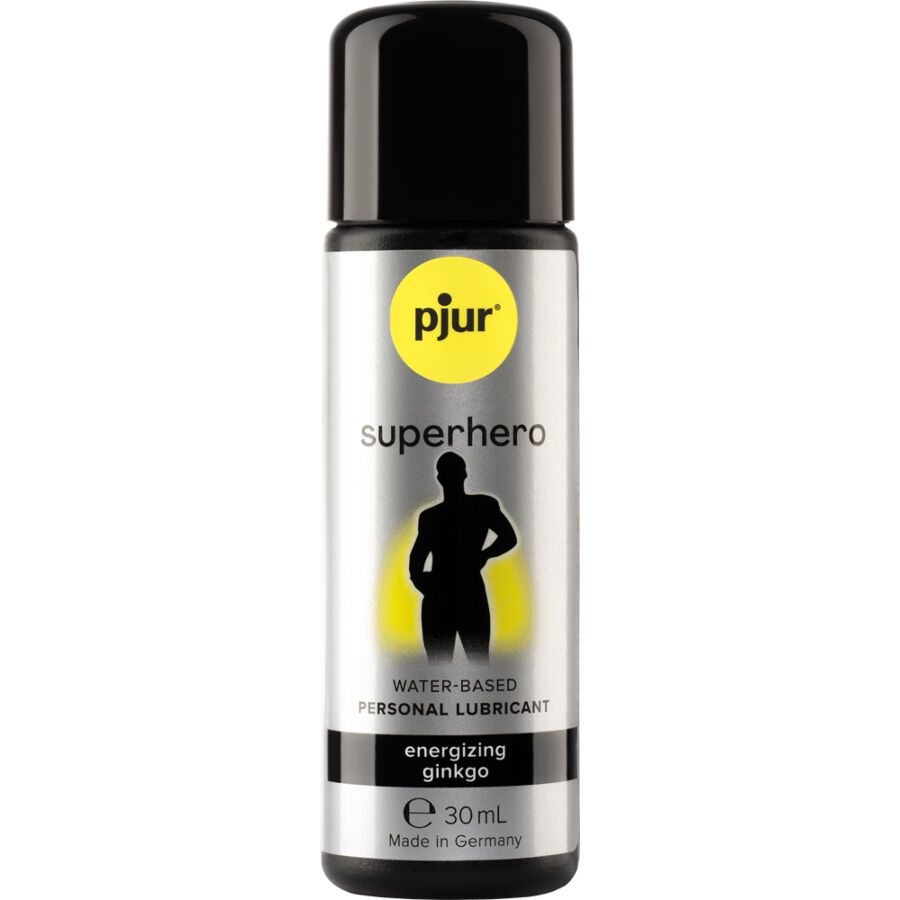 Лубрикант на водна основа PJUR Superhero с гинко, 30 ml