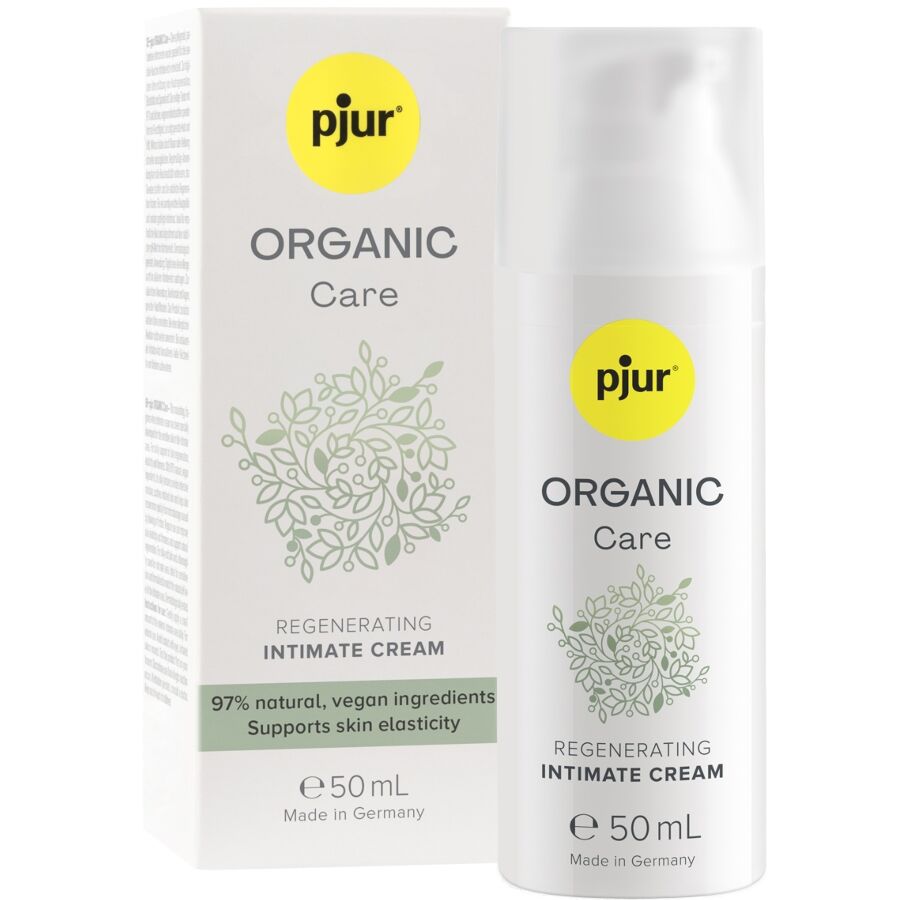PJUR ORGANIC Care възстановяващ интимен крем, 50 ml