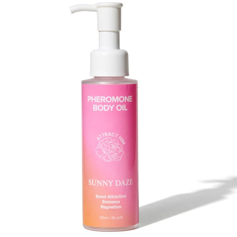 Масажно олио EYE OF LOVE BLOOM Sunny Daze с феромони, 120 ml