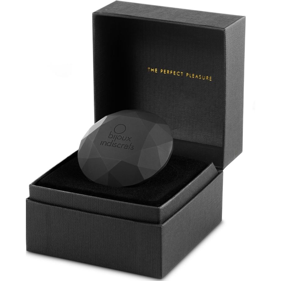 Мини вибратор Bijoux Indiscrets Twenty One, лимитирано издание, черен