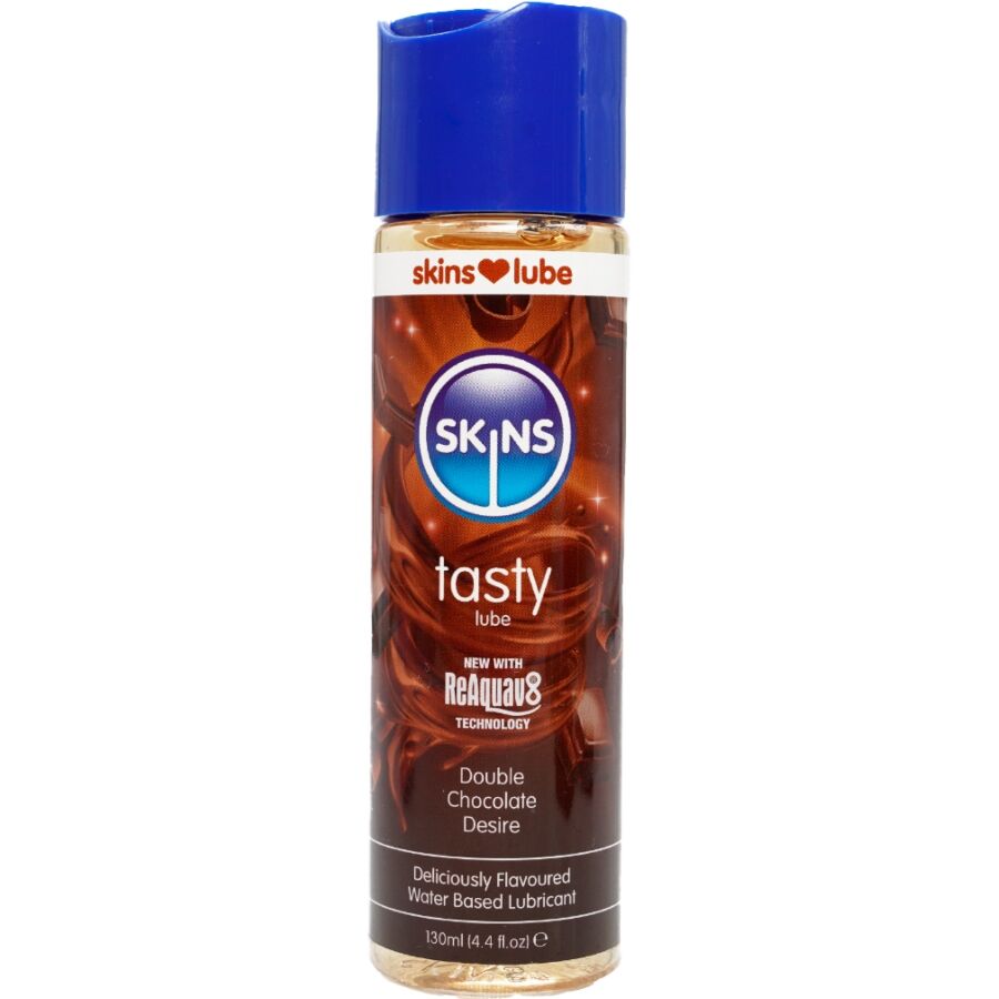 SKINS Double Chocolate лубрикант с вкус на шоколад, 130 ml