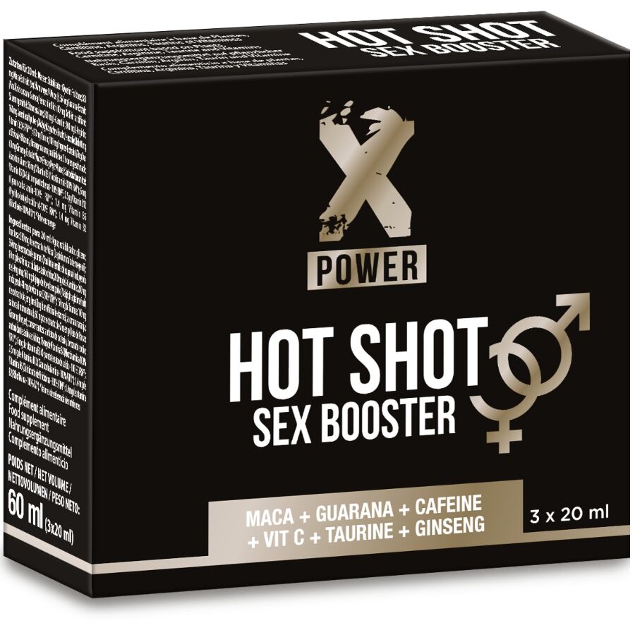 XPOWER Hot Shot хранителна добавка, 3 шота