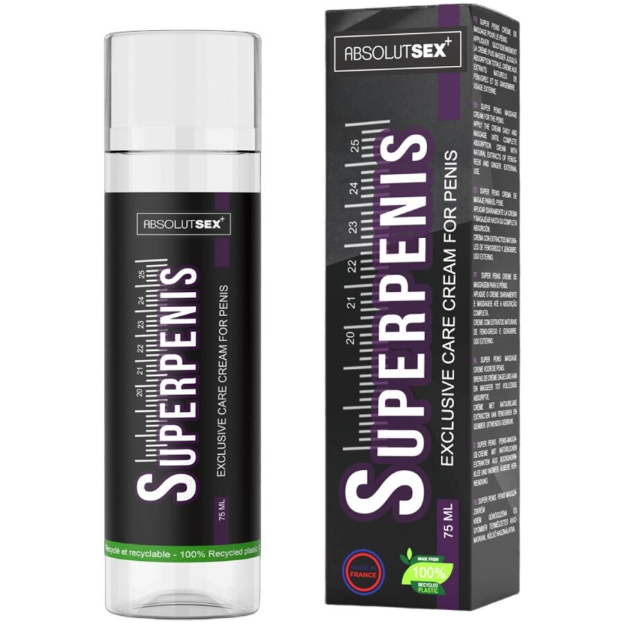 Крем за интимна грижа RUF Superpenis с женшен и сминдух, 75 ml