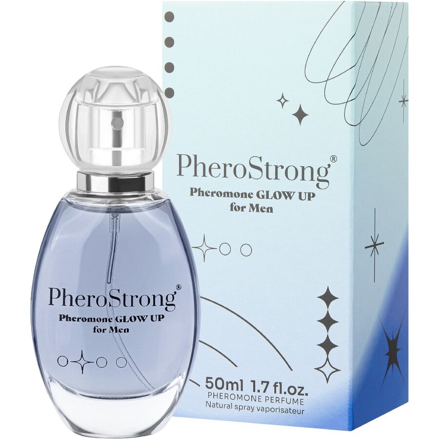 PheroStrong Glow Up парфюм с феромони за мъже, 50 ml