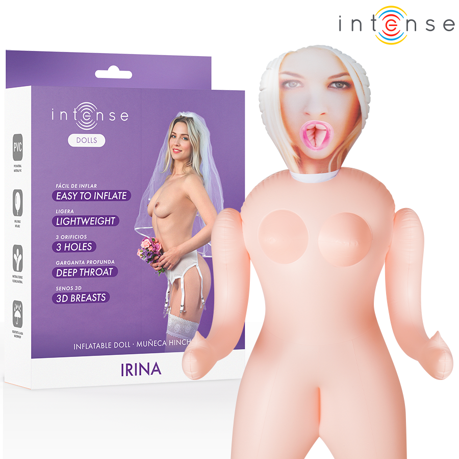 INTENSE DOLLS Irina надуваема секс кукла с три отвора