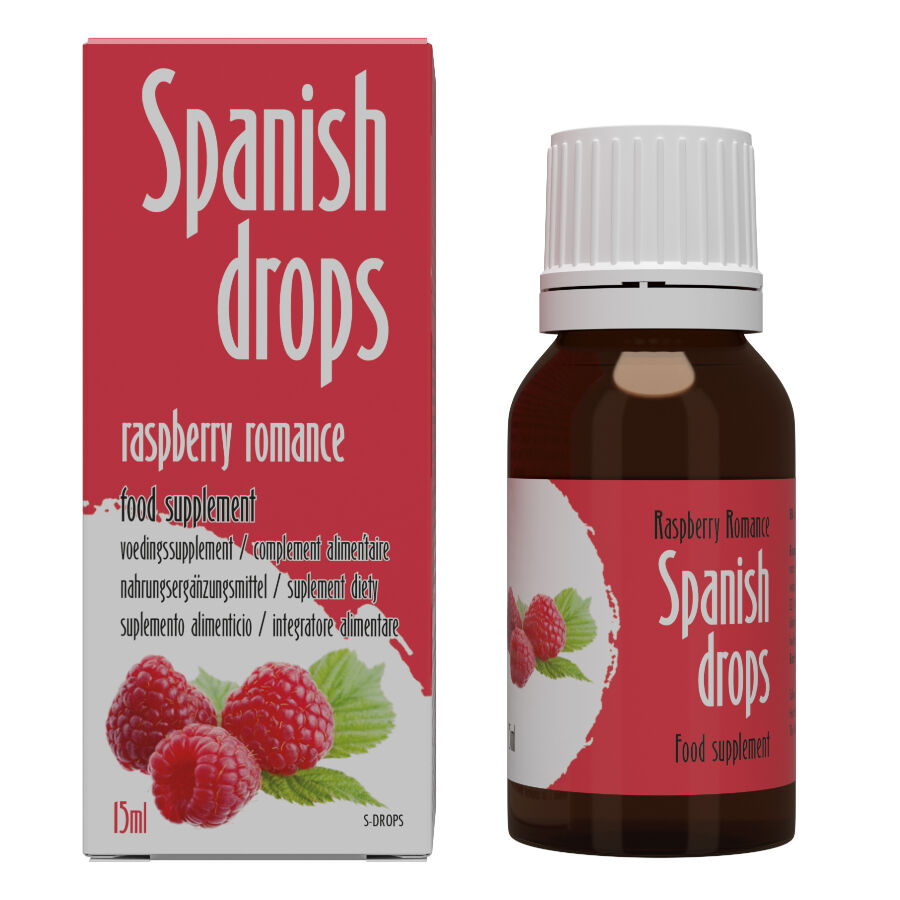 COBECO Spanish Drops Raspberry Romance хранителна добавка 15 ml