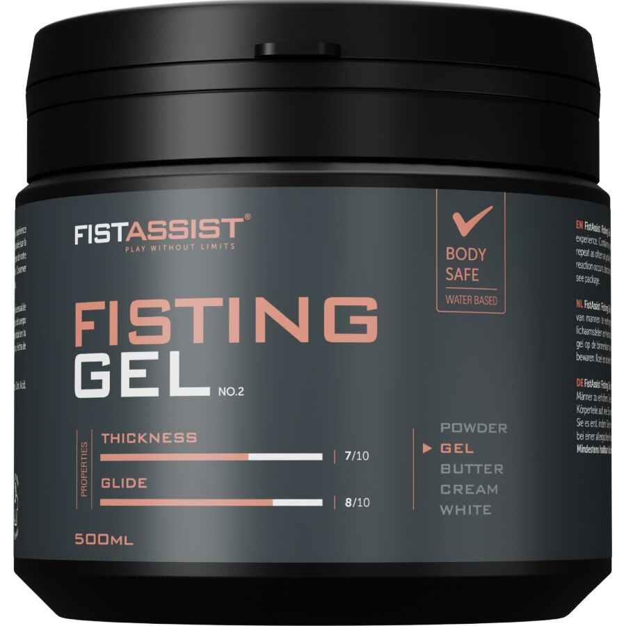 COBECO Fist Assist изключително гъст лубрикант на водна основа, 500 ml