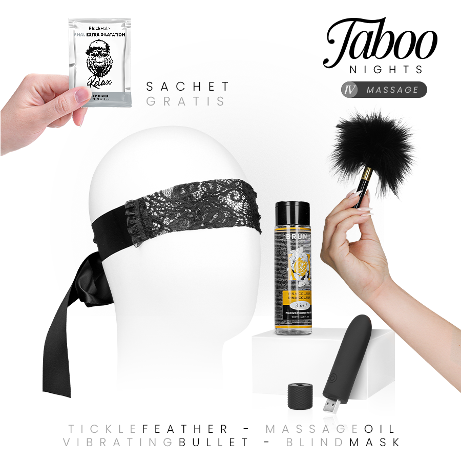 TABOO NIGHTS 4 комплект за масаж Dreamkit