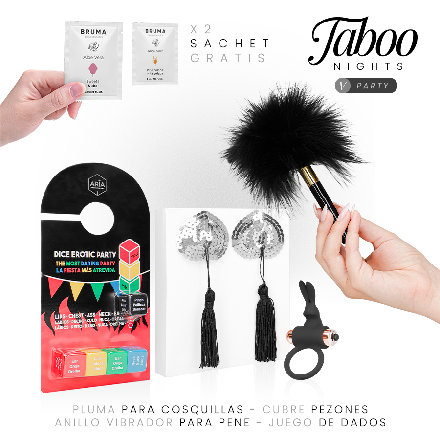 TABOO NIGHTS 5: PARTY комплект Dreamkit с шест аксесоара