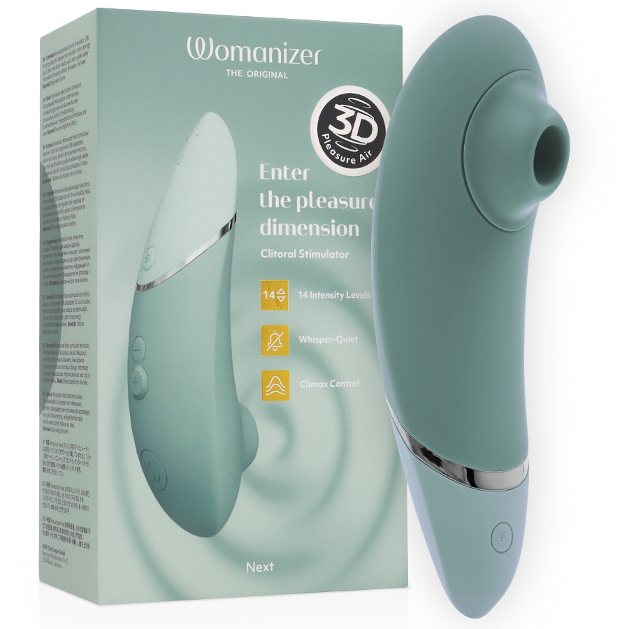 Womanizer Next стимулатор с въздушни вълни, салвия