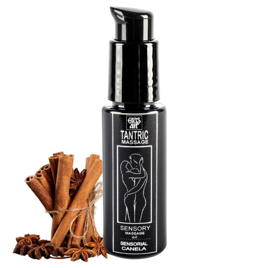 Масажно масло EROS-ART с аромат на канела, 30 ml