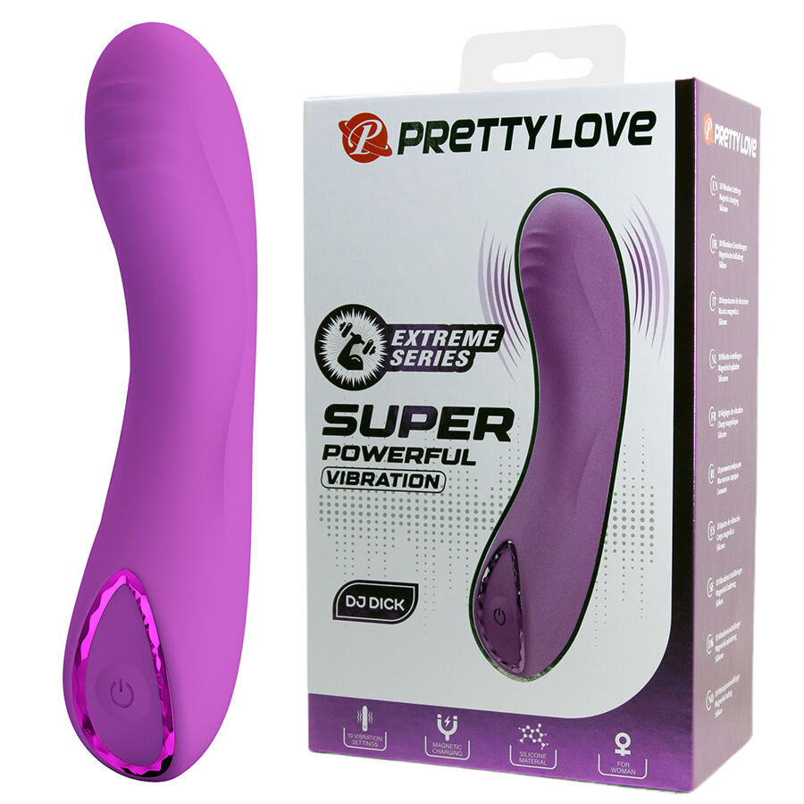 Pretty Love DJ Dick вибратор за G точка, лилав