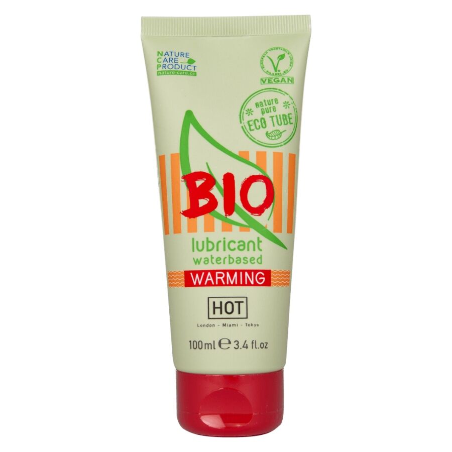 HOT затоплящ лубрикант на водна основа, 100 ml
