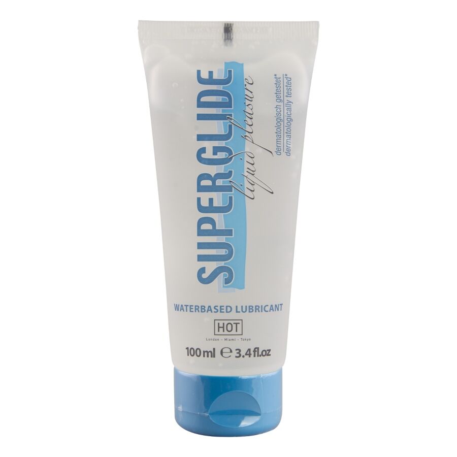 Лубрикант на водна основа HOT Superglide, 100 ml