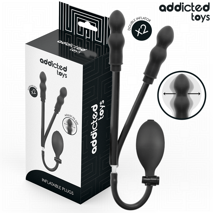 Addicted Toys Двоен Надуваем Анален Тапа Модел 3