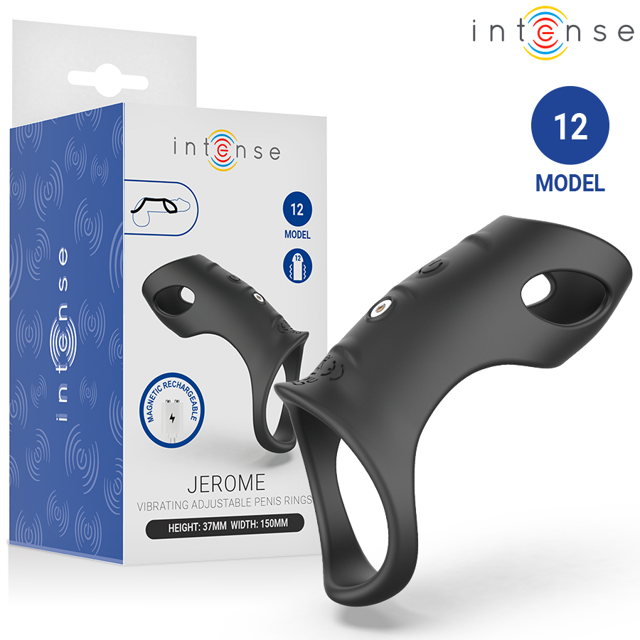 INTENSE Jerome Model 12: Вибриращ пенис ринг