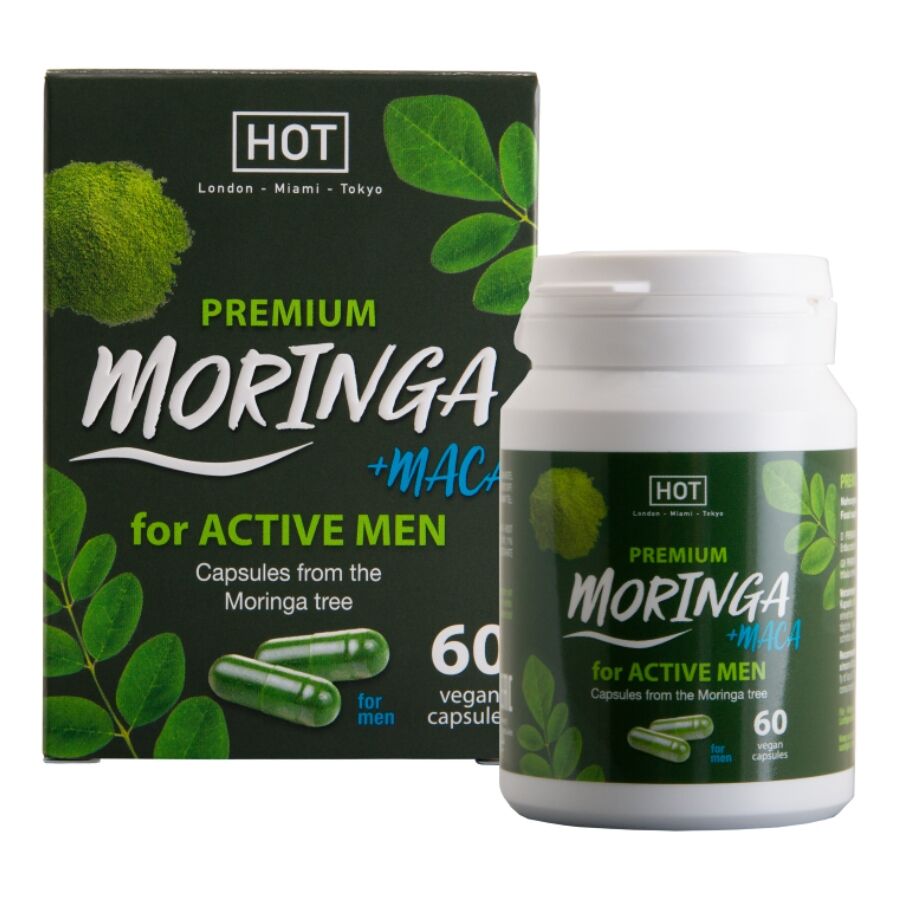 HOT Moringa Men хранителна добавка, 60 капсули